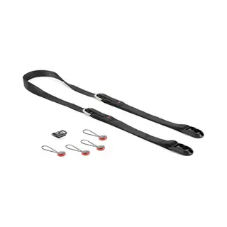 Peak Design L-Bl-3 riem Digitale camera Aluminium, Nylon Zwart