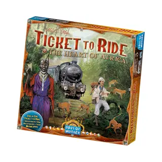 Days of Wonder Ticket to Ride - The Heart of Africa Bordspel Strategie