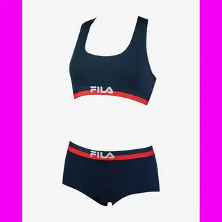 Fila Damen Bh FU6048 Woman Bra 321 Xl, 321 Navy, Xl, FU6048