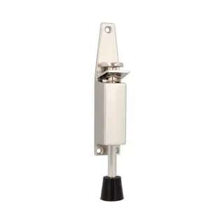 Türfeststeller Bodentürstopper In Div. Farben Türpuffer Türstopper Torstopper 120 Mm X 25 Mm Edelstahl Optik