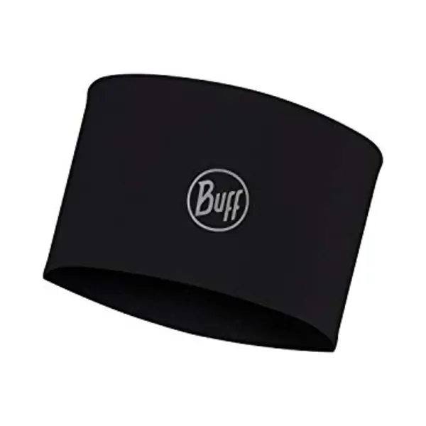 Buff® Tech Headband Solid Black - Hoofdband thumbnail