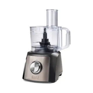 Black & Decker BXFPA1200E food processor 1200 W 1.5 L Black, Stainless steel