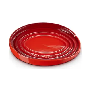 Le Creuset - Lepelhouder Ovaal Kersenrood 15cm