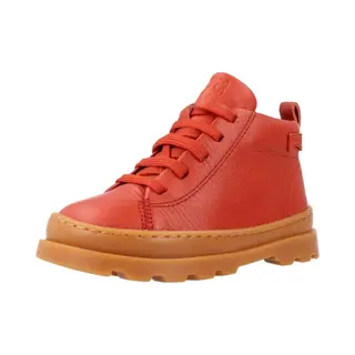 Camper Unisex Baby Brutus First Walkers K900291 Ankle Boot, Red 012, 4.5 Uk Child