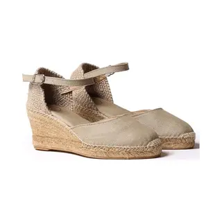 Toni Pons Espadrilles Met Sleehak Van Jute En Gesp | Caldes