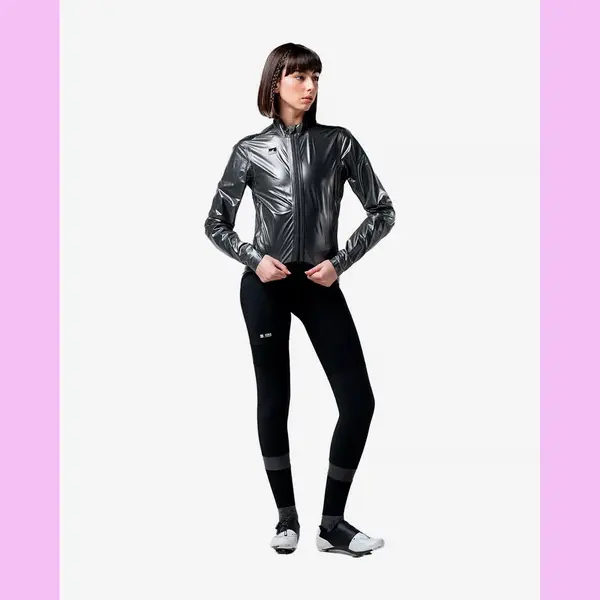 Gobik Pluvia Regenjacke Leicht Schwarz - M thumbnail