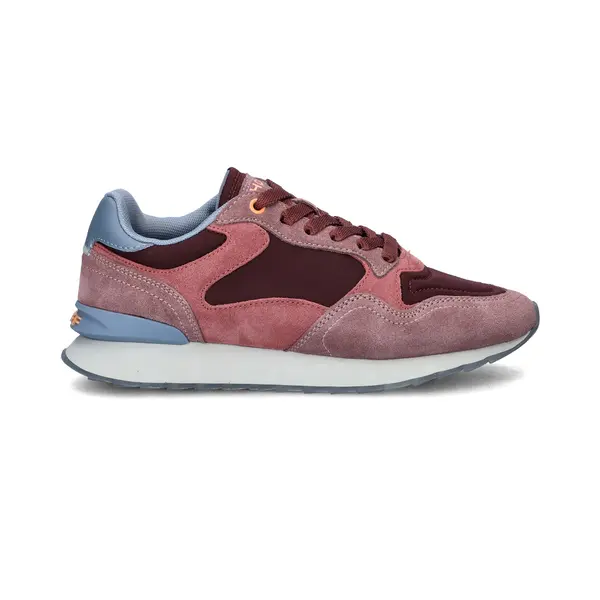 Hoff Copenhaguen Wine Womens Trainers 225020-11 In A Plain Suede And Textile In Size 39 thumbnail