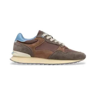 Hoff For Woman. 22502013 City Amsterdam Leather Sneakers Brown (39), Flat, Laces, Casual