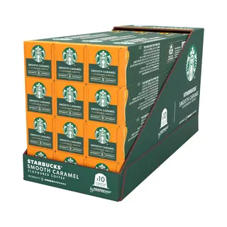 Starbucks By Nespresso Capsules Smooth Caramel - 10 Koffiecups X 12 Doosjes