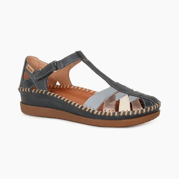 Pikolinos, Damen, Sandalen, Cadaques, Blau, (36) thumbnail