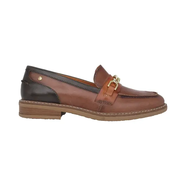 Pikolinos Aguadulce Women's Leather Wedge Sandals, Brandy, 8 Uk thumbnail