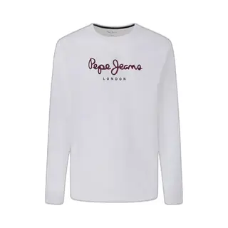 Pepe Jeans T-shirt Met Ronde Hals En Lange Mouwen Eggo