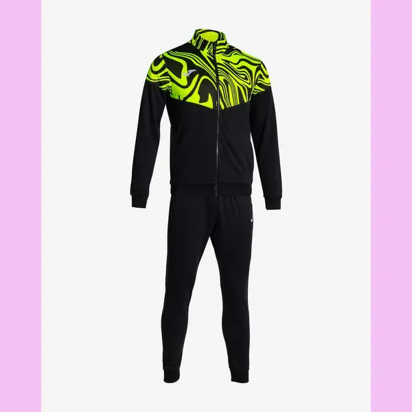 Joma Lion Ii Trainingsanzug Knallgelb/schwarz - L thumbnail