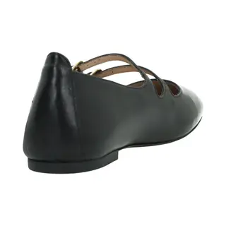 Unisa Berley Ballerina's Dames - Zwart - Maat 39