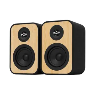 The House Of Marley Em-JA027-Sb luidspreker set 16 W Universeel Hout, Zwart Bluetooth
