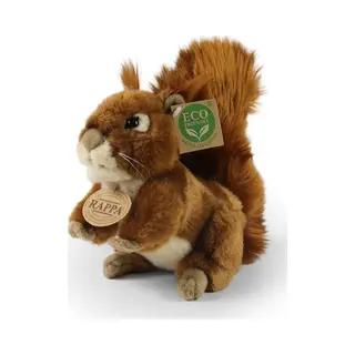 Rappa Knuffel Eekhoorn Pluche Speelgoed 17 Cm Multicolor.