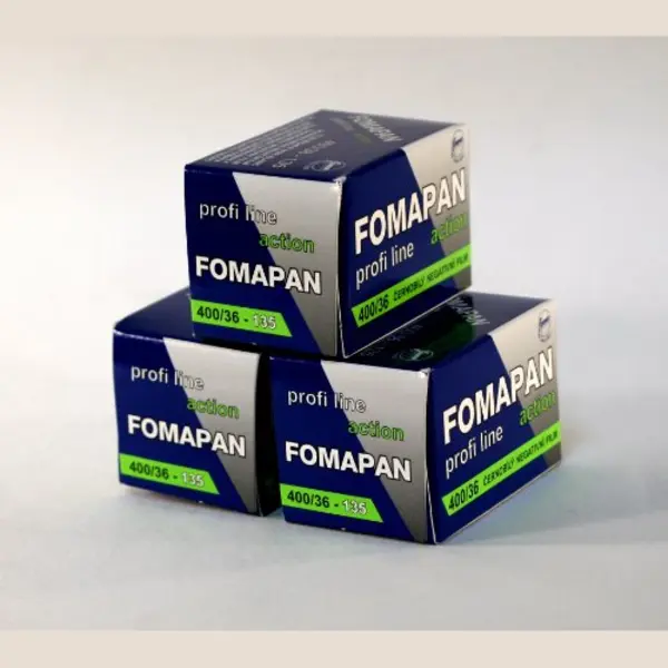 Fomapan 400asa Black And White 35mm Film 36 Exposure 3 Pack thumbnail