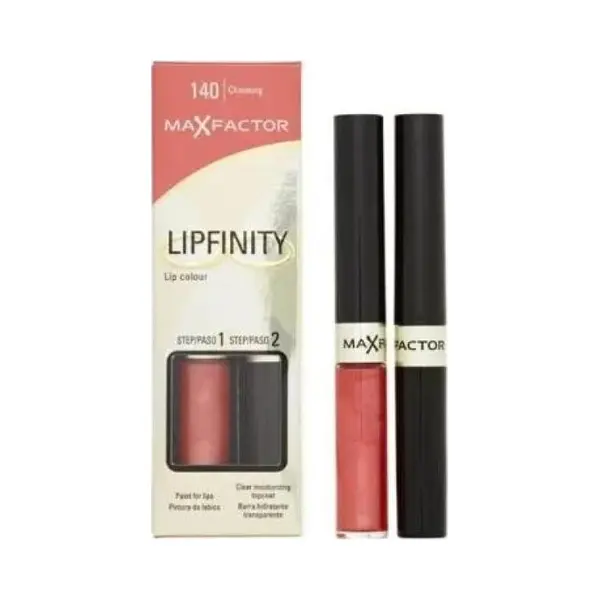 Max Factor Lipfinity Lip Colour 1,9 g 2,3 ml 140 Charming Glans thumbnail