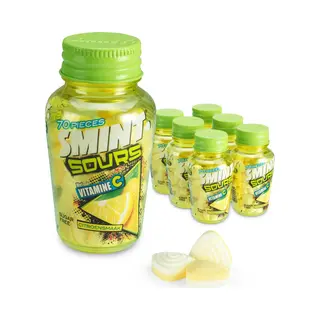 Smint Sour Lemon - Frismakers - Citroen - Vitamine C - Suikervrij - 1x6stuks