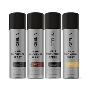 Ceelini Haarverdikker Spray - Hair Fiber Spray - Haarvezels - Ook Als Uitgroeispray - Direct Vollere Uitstraling - Snelle Oplossing Voor Dunne Haren