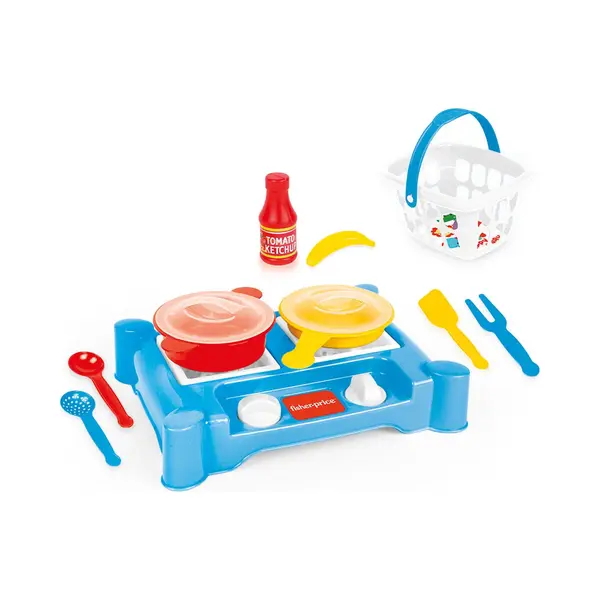 Dolu Fisher Price Fornuis Speelset - Met Accessoires - Vanaf 2 Jaar thumbnail