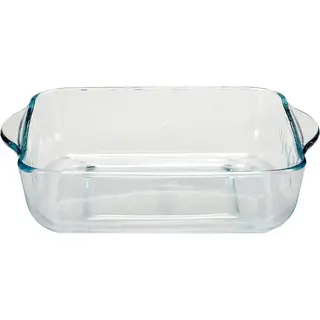 Pasabahce Ovenschaal Van Borosilicaat Glas - Vierkant - 2 Liter - 25, 5 X 22 X 6 Cm