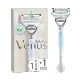 Gillette, Nat Scheermes, Venus - Scheersysteem Voor Huid En Schaamhaar - 1 Scheermesje - 100 Ml