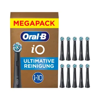 Oral B Oral-B Io Series Ultimate Clean Zwart - Originele Opzetborstels - CrissCross Borstelharen - 10 Stuks