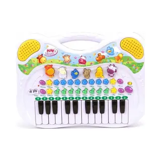 Basic Piano Met Dierengeluiden - Muzikaal Speelgoed Voor 3+ Jaar