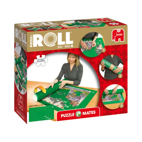 Jumbo Puzzle Mates - Puzzle & Roll (tot 1500 stukjes) thumbnail