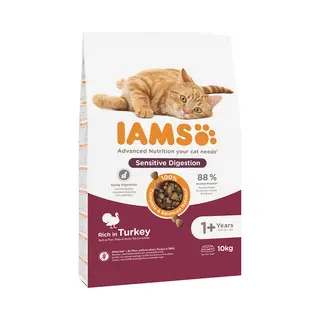 Iams Advanced Nutrition Sensitive Digestion With Turkey - 10kg