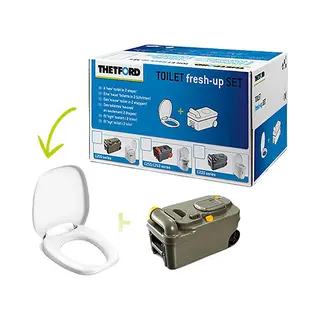 Thetford C250/C260 Fresh-up Set - Cassette Onderdelen - Afvalwatertank En Wc-bril