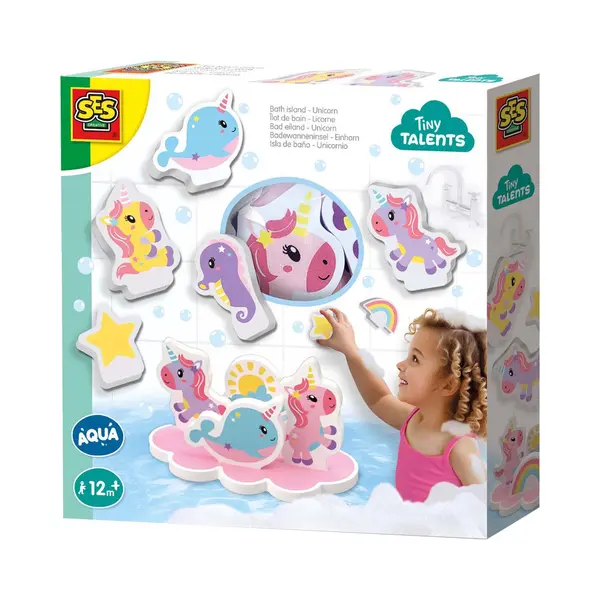 Ses Creative Tiny Talents Bath island - Unicorn thumbnail