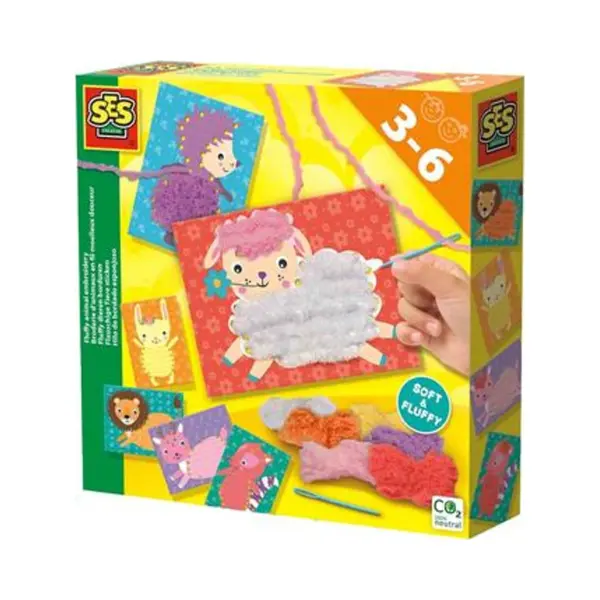 Ses Creative Fluffy animal embroidery thumbnail