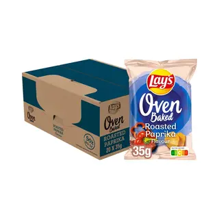 Lay's Oven Baked Paprika - Chips - 20 X 35 Gram