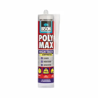 Bison Polymax High Tack Express 300 G Transparent