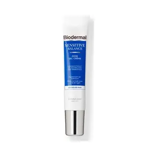 Biodermal Sensitive Balance Oog Gel-Crème - Gezichtsverzorging Met Hyaluronzuur - Oogcreme Voor De Gevoelige Huid - 15 Ml