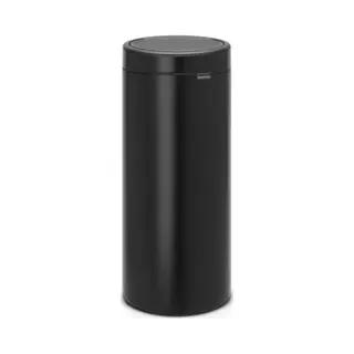 Brabantia 115301 vuilnisbak 30 l Rond Zwart