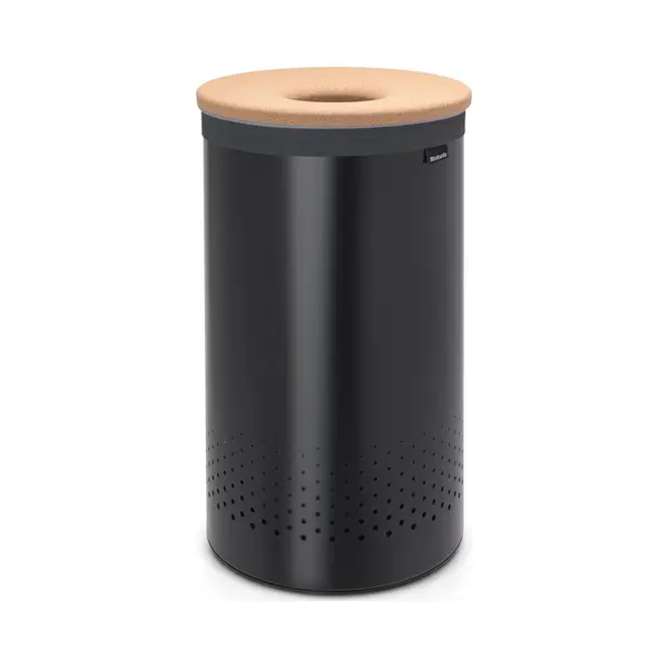 Brabantia 120022 laundry basket 60 L Round Black thumbnail