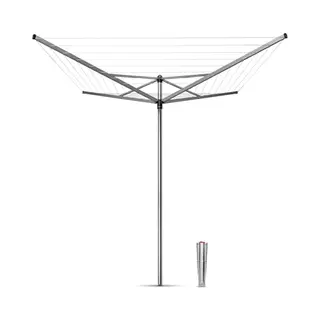 Brabantia 310744 Wäsche-Trockengestell/Leine Stehendes Gestell Silber