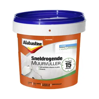 Alabastine Sneldrogende muurvuller Wit 1 kg