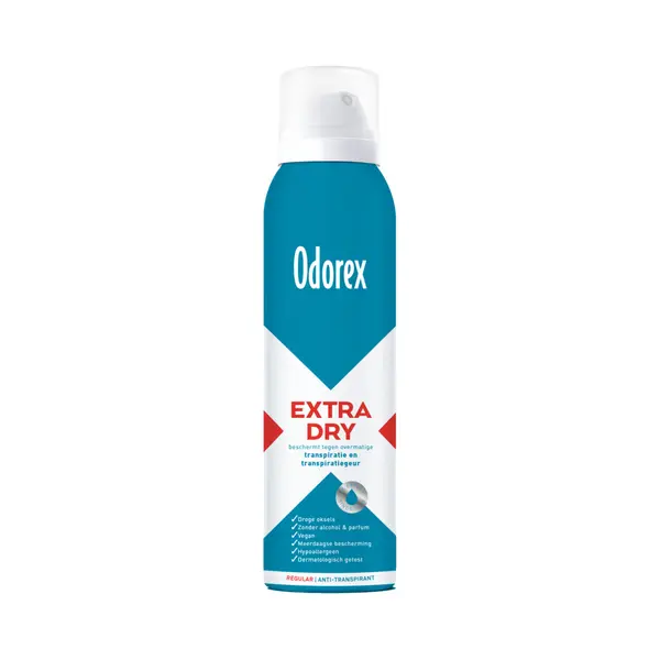 Odorex Extra Dry Antitranspirant Spray Regular 150 Ml thumbnail