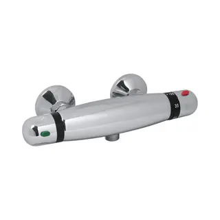 Plieger Verano - Thermostatische Douchekraan - Kinderbeveiliging 38ºC - Chroom