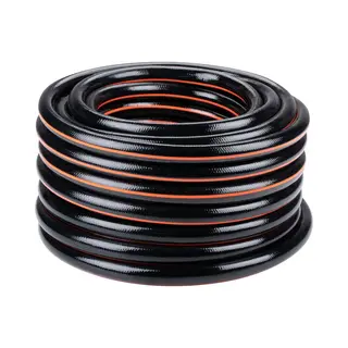 Black+Decker Gartenschlauch 15 Meter - ⌀19MM - Strapazierfähiges Pvc - Gartenbewässerung, Autowäsche, Poolbefüllung - Passend Für Jeden