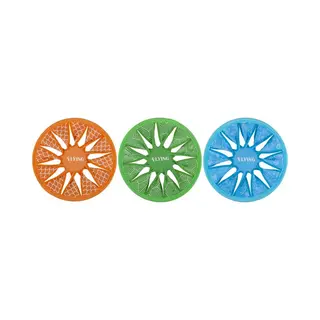 Eddy Toys Frisbee 30 Cm – Werpschijf – Buitenspeelgoed – Kunststof Frisbee Voor Tuin En Strand - Assorti