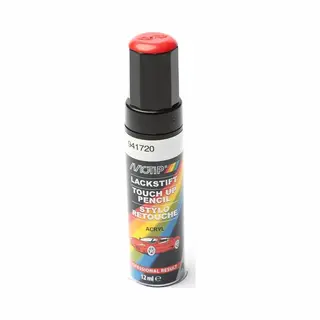 Motip Kompakt Lakstift - Acryl - Autolak - Rood (941720) - 12 Ml