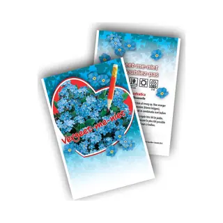 Sluis garden 100 Weggeefzakjes - Vergeet Mij Niet - Myosotis Vergeet Me Nietje - Indigo Blue, 100 Zakjes