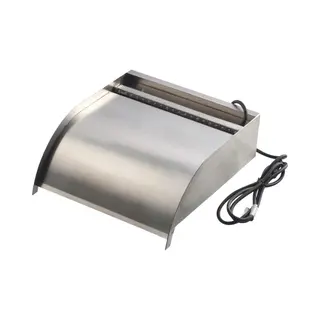 Ubbink Wasserfall "Nevada 30 Cm - Mit Led-Beleuchtung" Edelstahl, Mit Led-Leiste