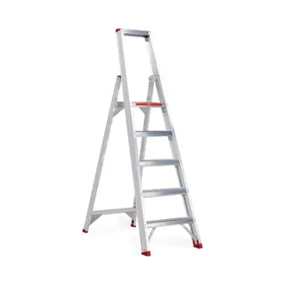 Altrex Sierra Seo 5 Trap - Enkel - Aluminium - 5 Treden - Max. Werkhoogte 3, 2m