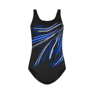 Ten Cate Swim - Swimsuit Lining Cup - Wedstrijd Badpak Dames - Blauw, Zwart